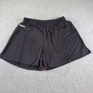 Worth Slowpitch Shorts Mens XL Black Baseball Activewear Pull On